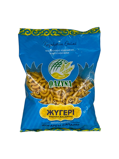 МАКАРОНЫ QAZYNA КУКУРУЗНЫЕ РОЖКИ 5 350ГР