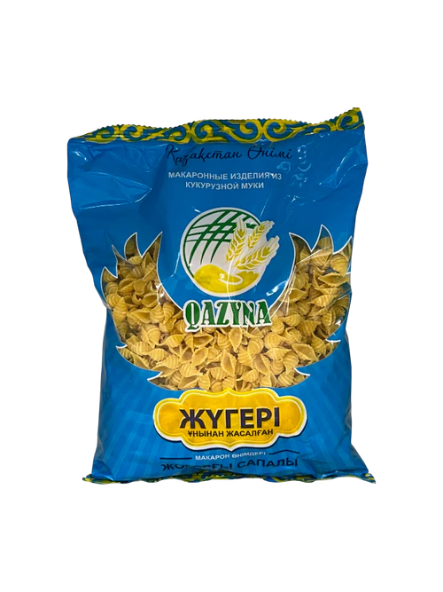 МАКАРОНЫ QAZYNA КУКУРУЗНЫЕ РАКУШКИ 350ГР