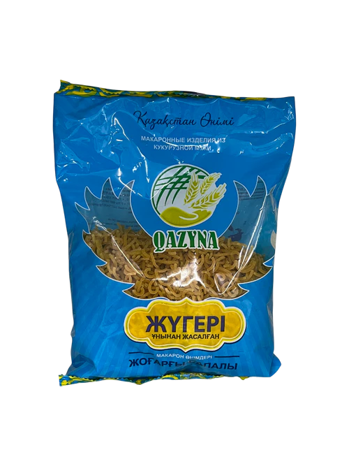 МАКАРОНЫ QAZYNA КУКУРУЗНЫЕ ВЕРМИШЕЛЬ 350ГР