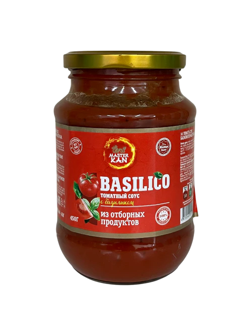 СОУС ТОМАТНЫЙ МАСТЕР КАН BASILIKO 400Г