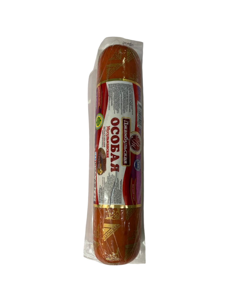 КОЛБАСА ДЖАМБУЛЬСКАЯ ОСОБАЯ ХАЛАЛ П/К 600Г