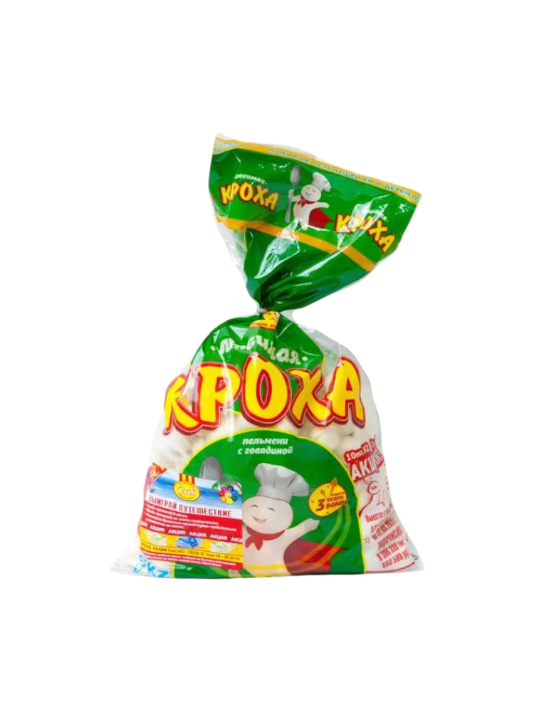 ПЕЛЬМЕНИ СИБИРСКИЙ СМАК КРОШКА МОЯ С ГОВЯДИНОЙ ВЕС