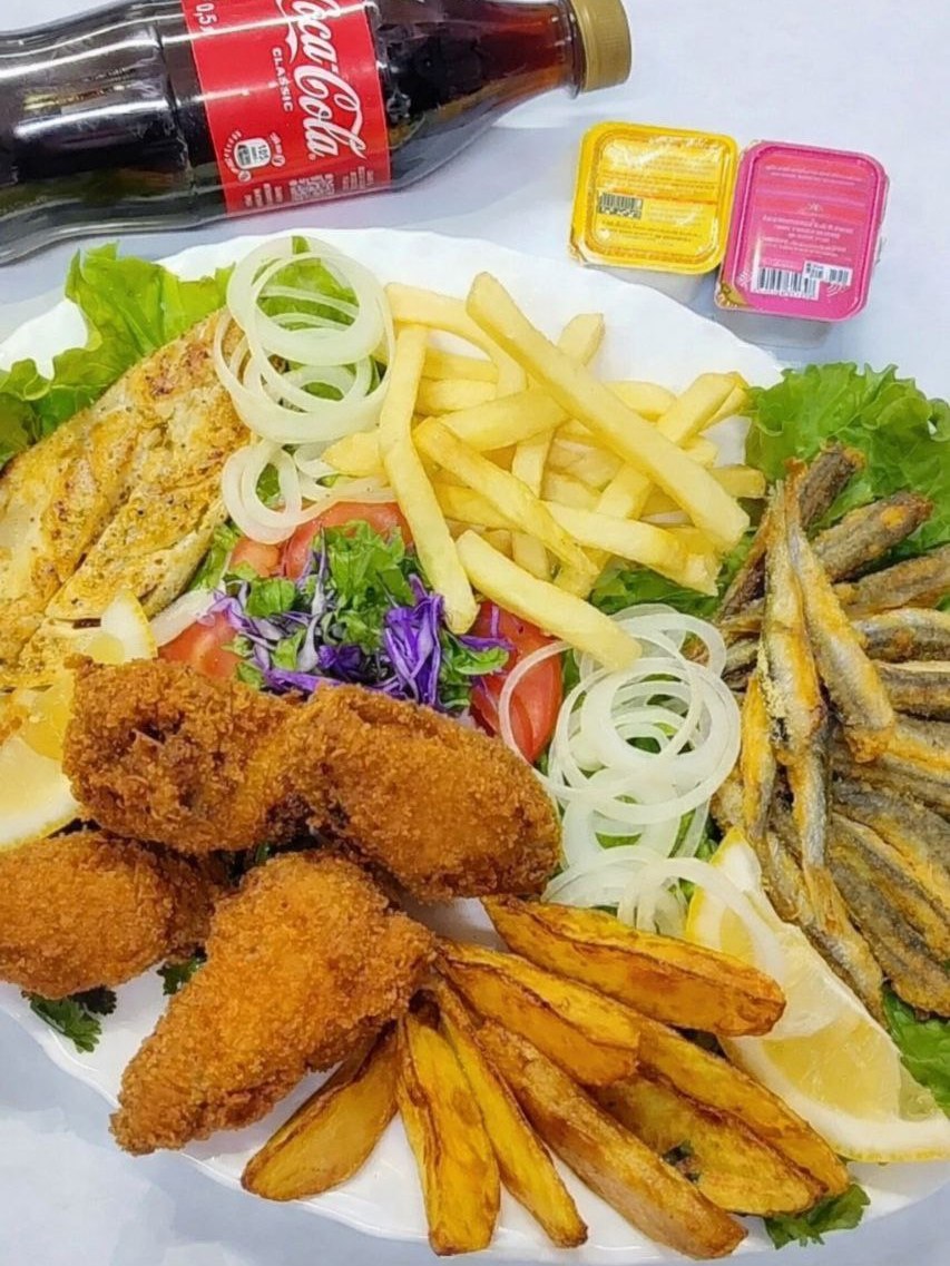 Сэт на двоих от Turkish balik ekmek (BERK FOOD)