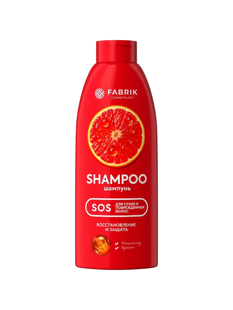 ШАМПУНЬ FABRIK COSMETOLOGY ВОССТАНОВЛЕНИЕ И ЗАЩИТА Д/СУХИХ И ПОВРЕЖДЕННЫХ ВОЛОС 500МЛ