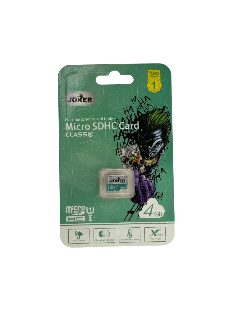 ФЛЕШ - НАКОПИТЕЛЬ JOKER 4 GB