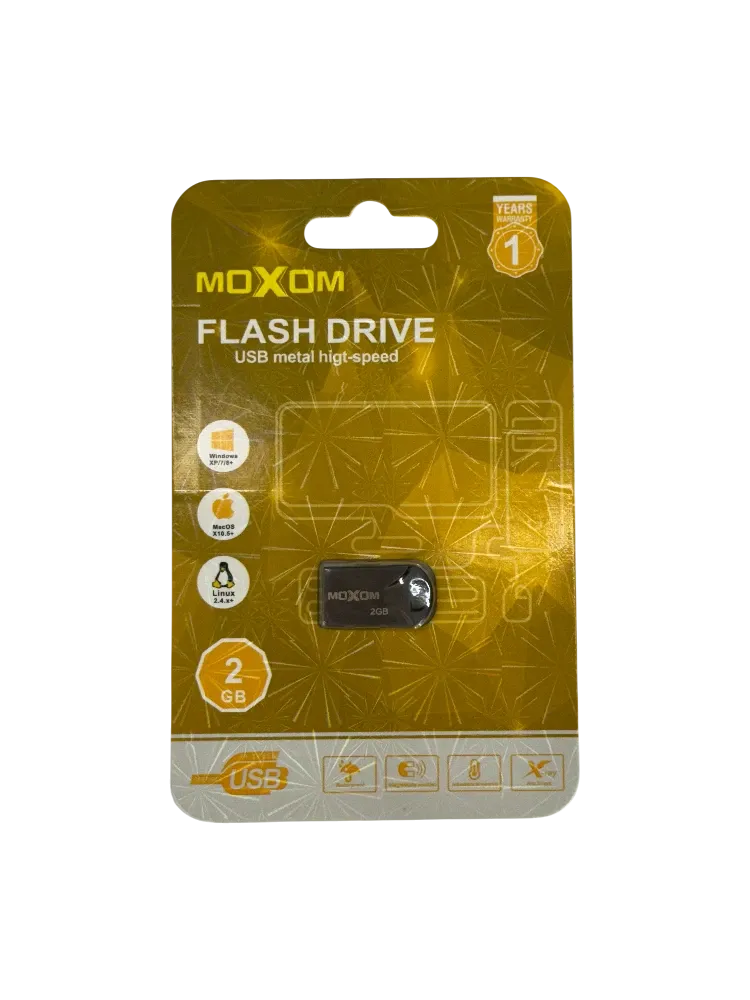 ФЛЕШ - НАКОПИТЕЛЬ MOXOM 2 GB