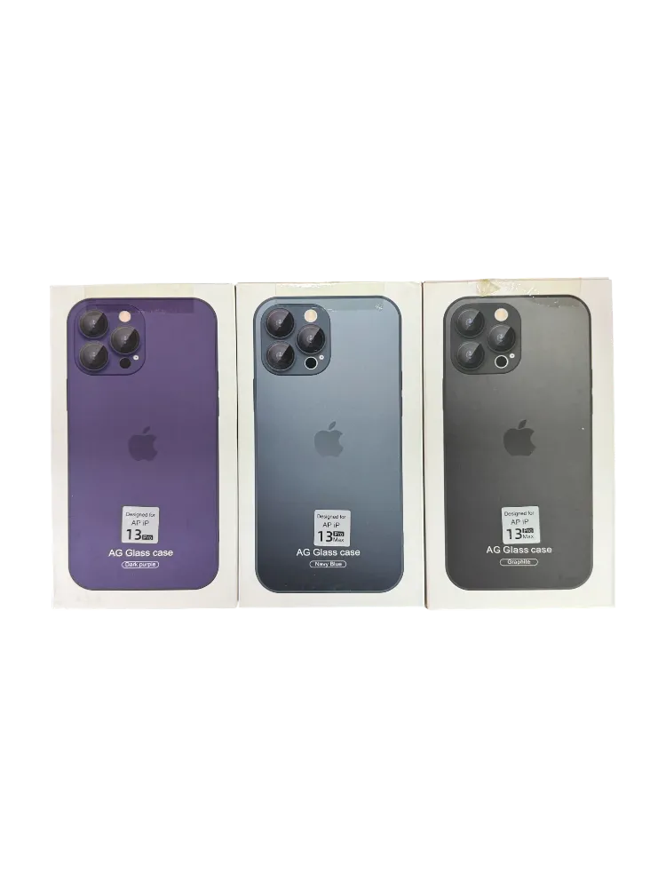 Чехол накладка AG Glass Case  Apple