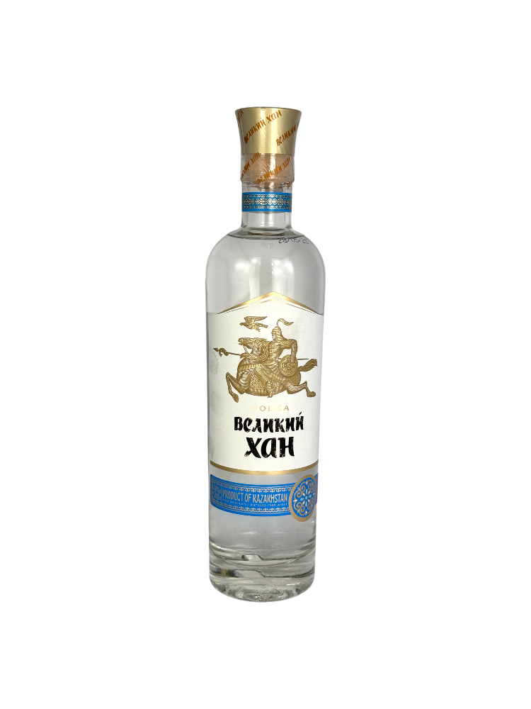 ВОДКА ВЕЛИКИЙ ХАН 0,5Л 40% - фото 1