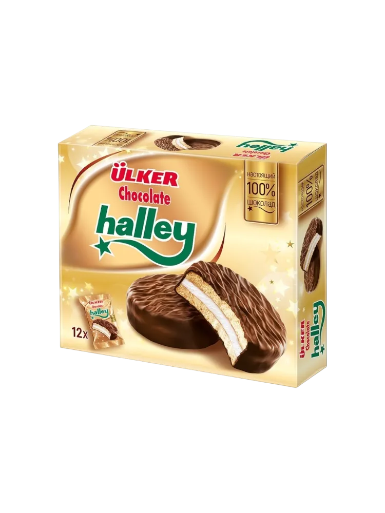 СЕНДВИЧ-ПЕЧЕНЬЕ HALLEY CHOCODAY CHOCOLATE 360ГР