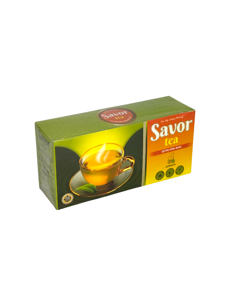 ЧАЙ SAVOR 2Г*25ШТЗЕЛЕНЫЙ (48)