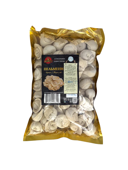 QAZ DELIKATES ПЕЛЬМЕНИ С КУРИЦЕЙ 700Г