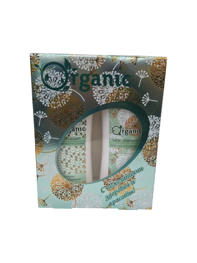 НАБОР ПОДАРОЧНЫЙ ORGANIC SPA ШАМПУНЬ 300МЛ+БАЛЬЗАМ 300МЛ