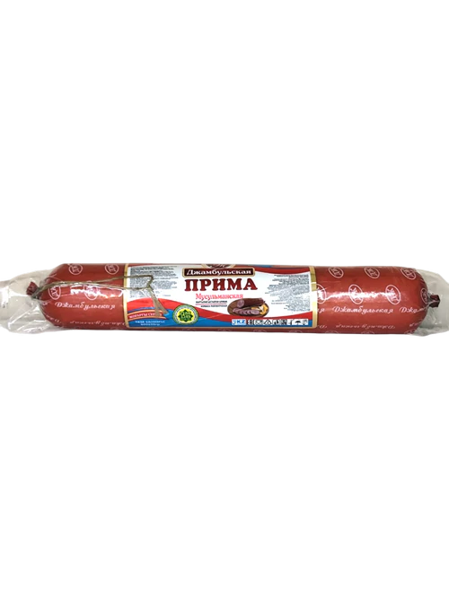 КОЛБАСА ДЖАМБУЛЬСКАЯ ПРИМА ХАЛАЛ П/К 600Г