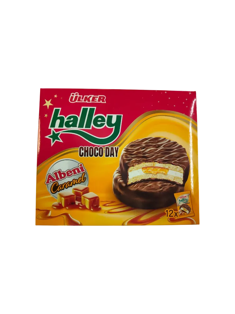 СЕНДВИЧ-ПЕЧЕНЬЕ HALLEY CHOCODAY CARAMEL 360ГР