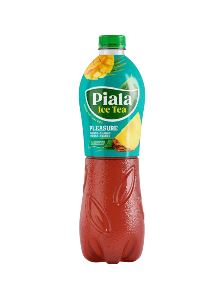 НАПИТОК PIALA ICE TEA 1,5Л МАНГО-АНАНАС Ж/Б - фото 1