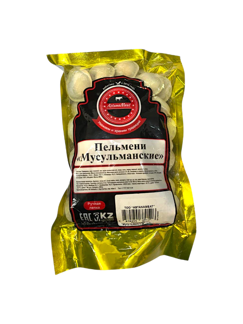 ПЕЛЬМЕНИ ASTANAMEAT МУСУЛЬМАНСКИЕ ХАЛАЛ 800Г