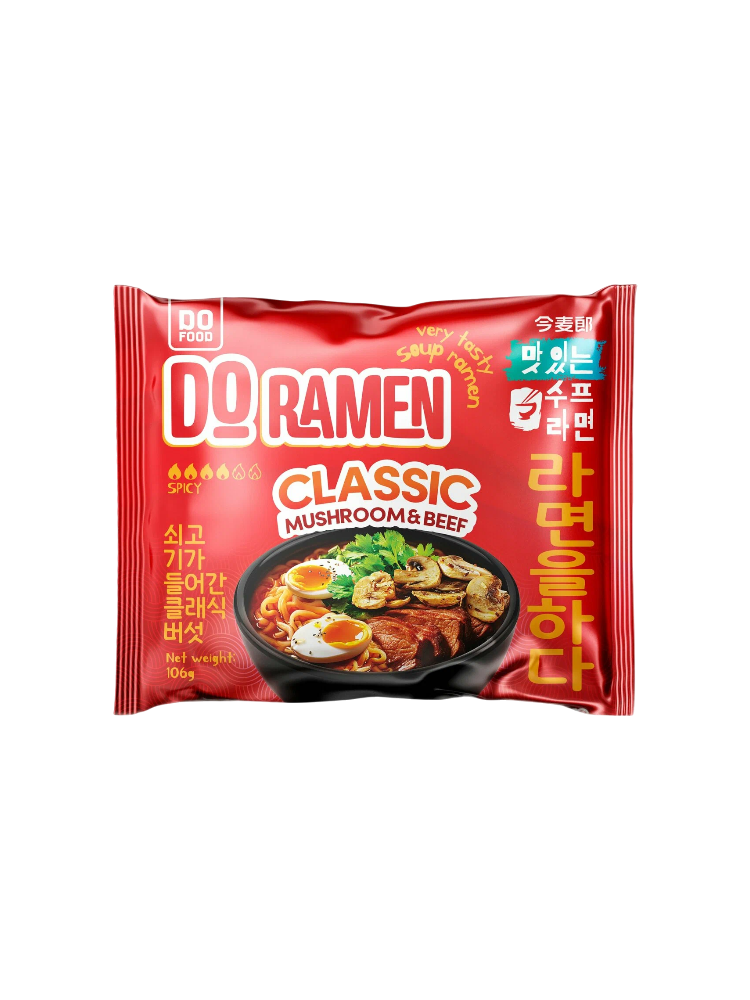 ЛАПША OKI 106Г RAMEN CLASSIC ГРИБЫ/ГОВЯДИНА
