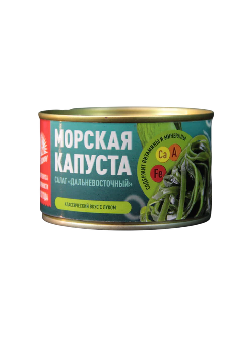 САЛАТ ЗА РОДИНУ 220Г МОРСКАЯ КАПУСТА ДАЛЬНЕВОСТОЧНЫЙ