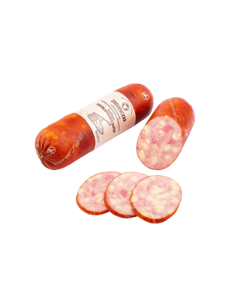 Слон Колбаса  ШВЕЙЦАРСКАЯ С СЫРОМ  в/к в/с 480г.