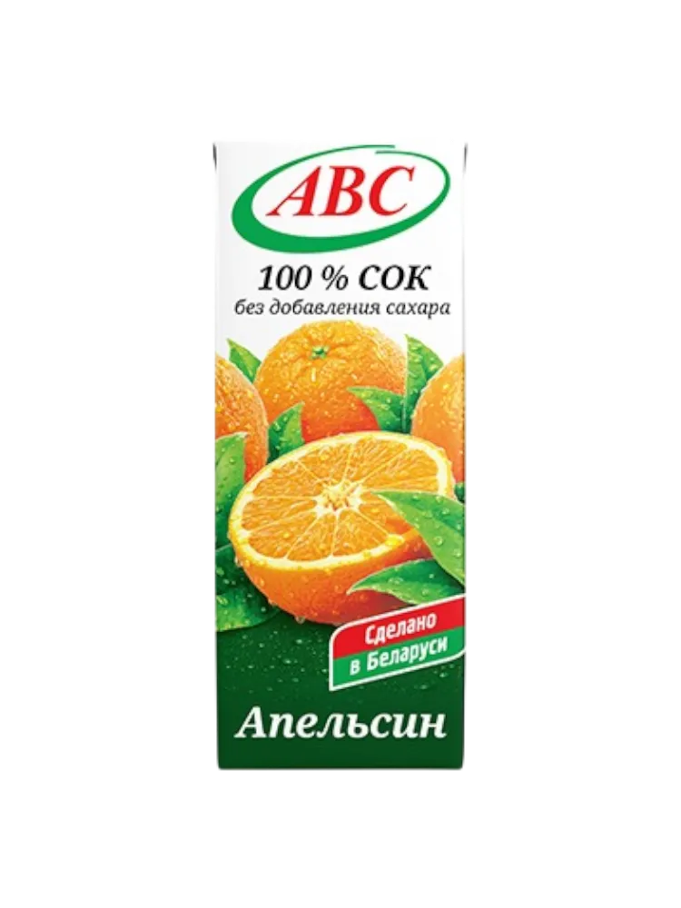 АВС Сок Апельсиновый восстановленный стер. 1,0 л