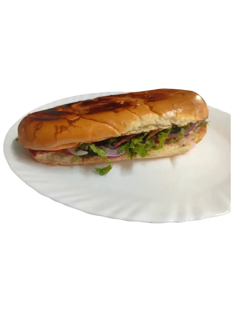 Балык екмек багет с салатом от Turkish balik ekmek (BERK FOOD)