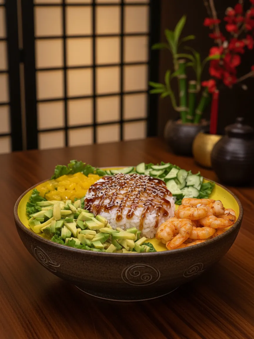 Боул с Креветками (Shrimps Bowl) от JaDi