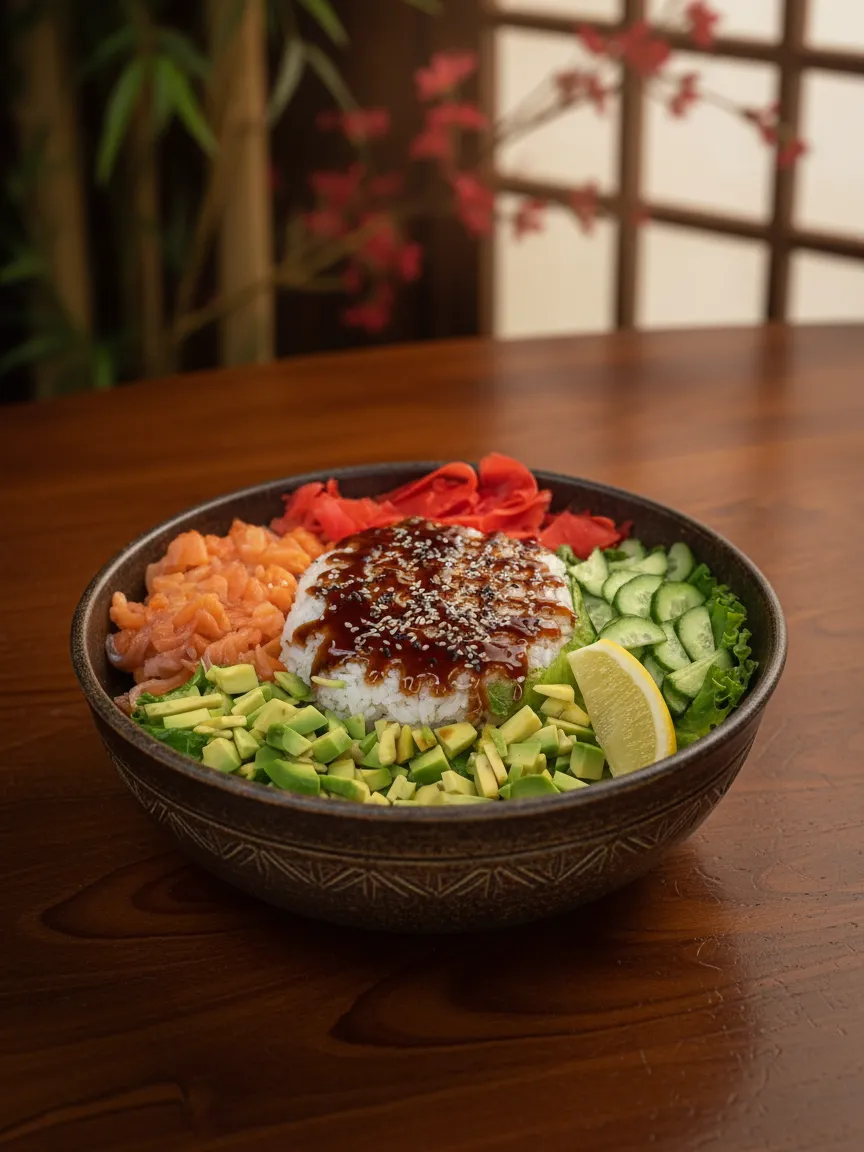 Боул с Лососем(Salmon Bowl) от JaDi