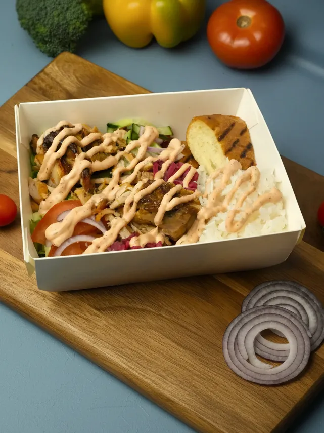 Донер в Тарелке Искандер с рисом от Top Doner