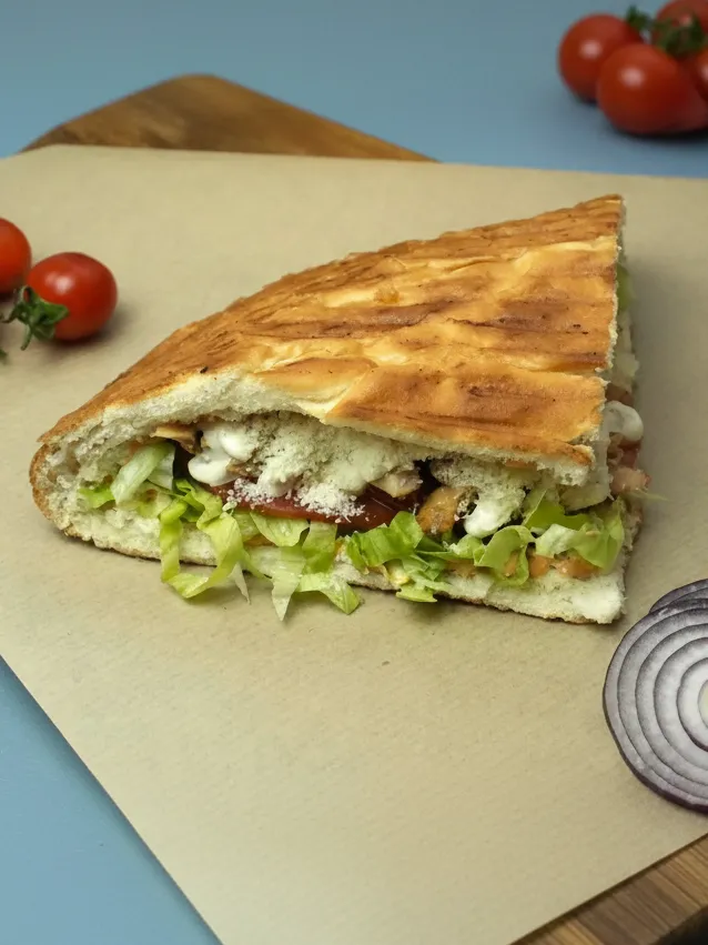 Донер немецкий в лепёшке Цезарь от Top Doner