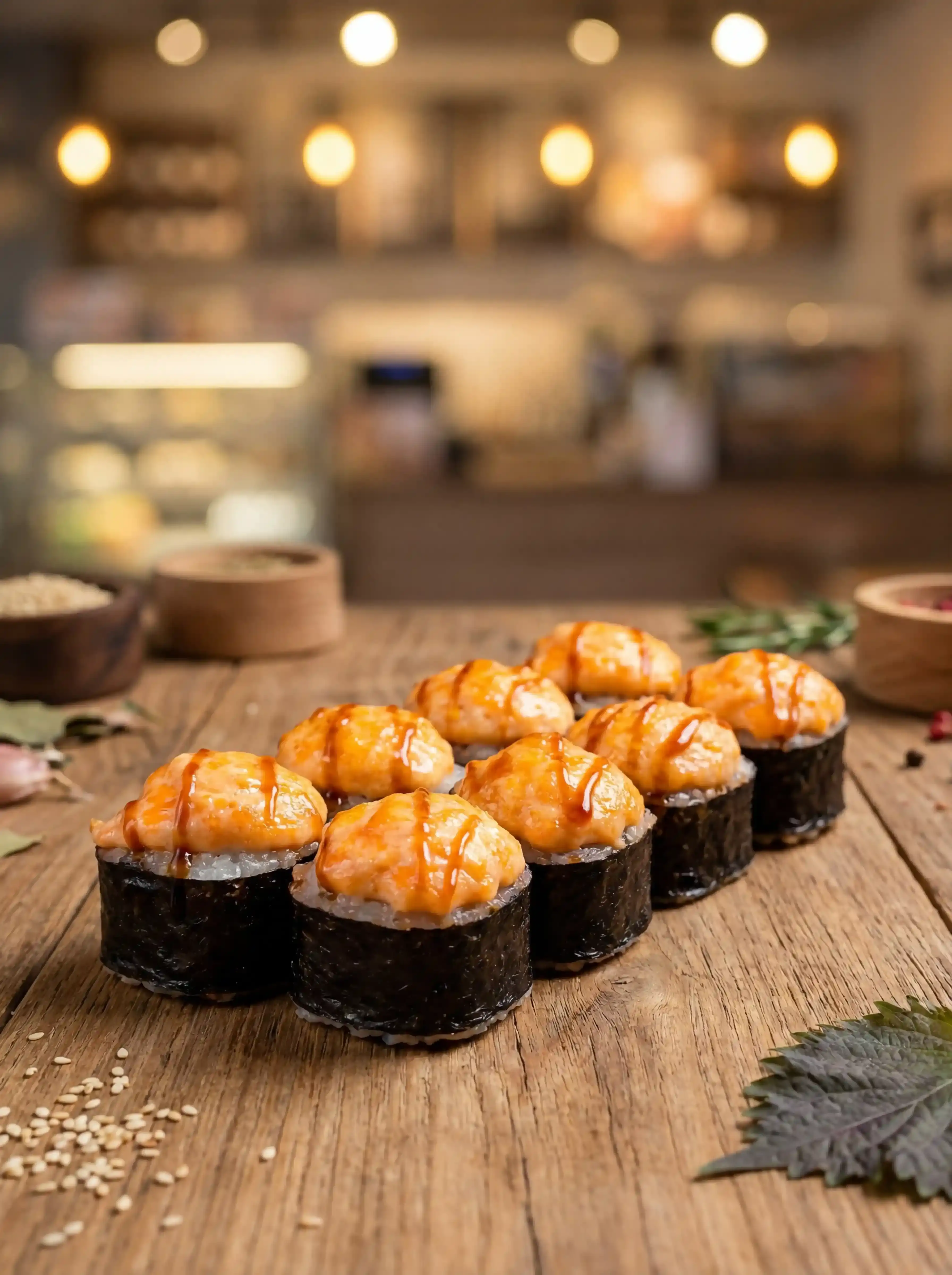 Запечённый Sake Maki от Brofood