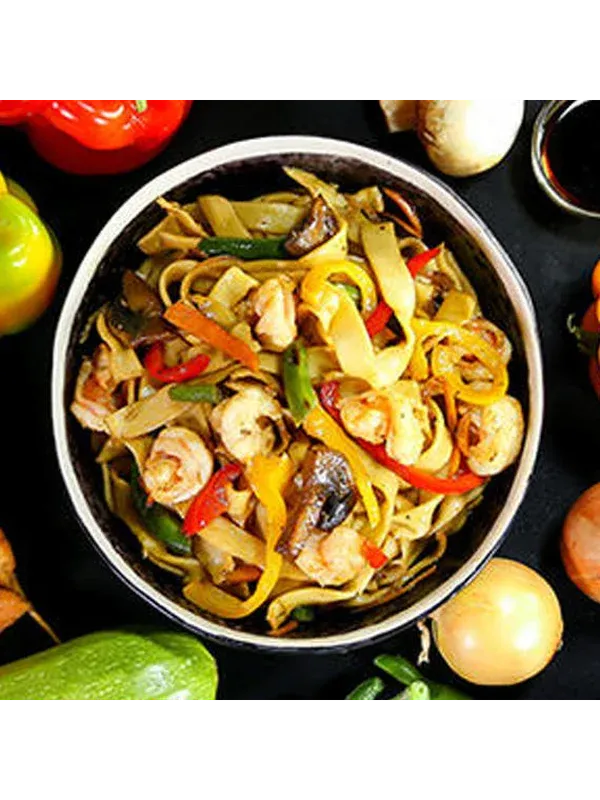 Мята Fusion Лапша WOK креветки-овощи