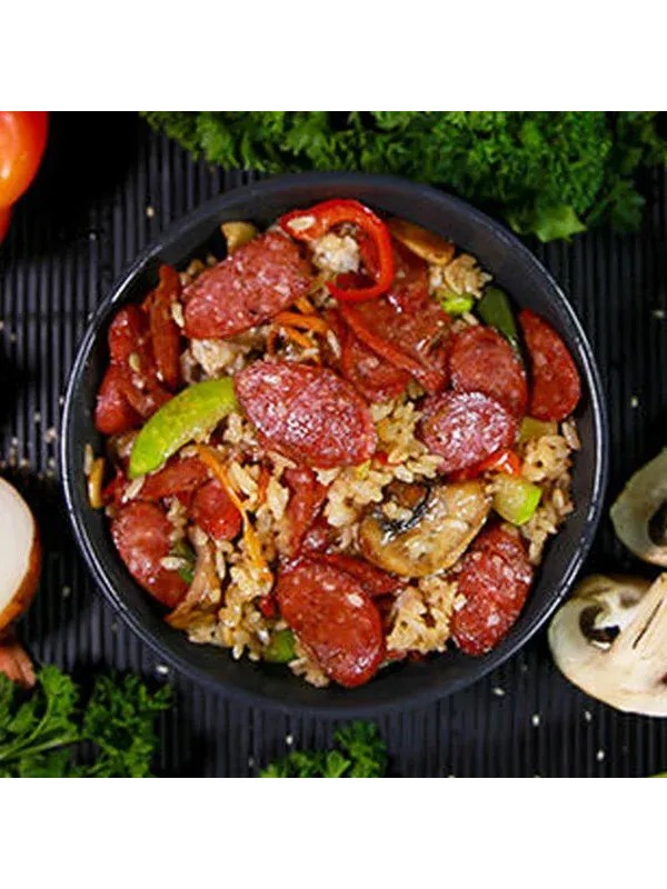 Мята Fusion Рис WOK колбаски-овощи - фото 1