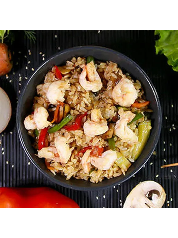 Мята Fusion Рис WOK креветки-овощи