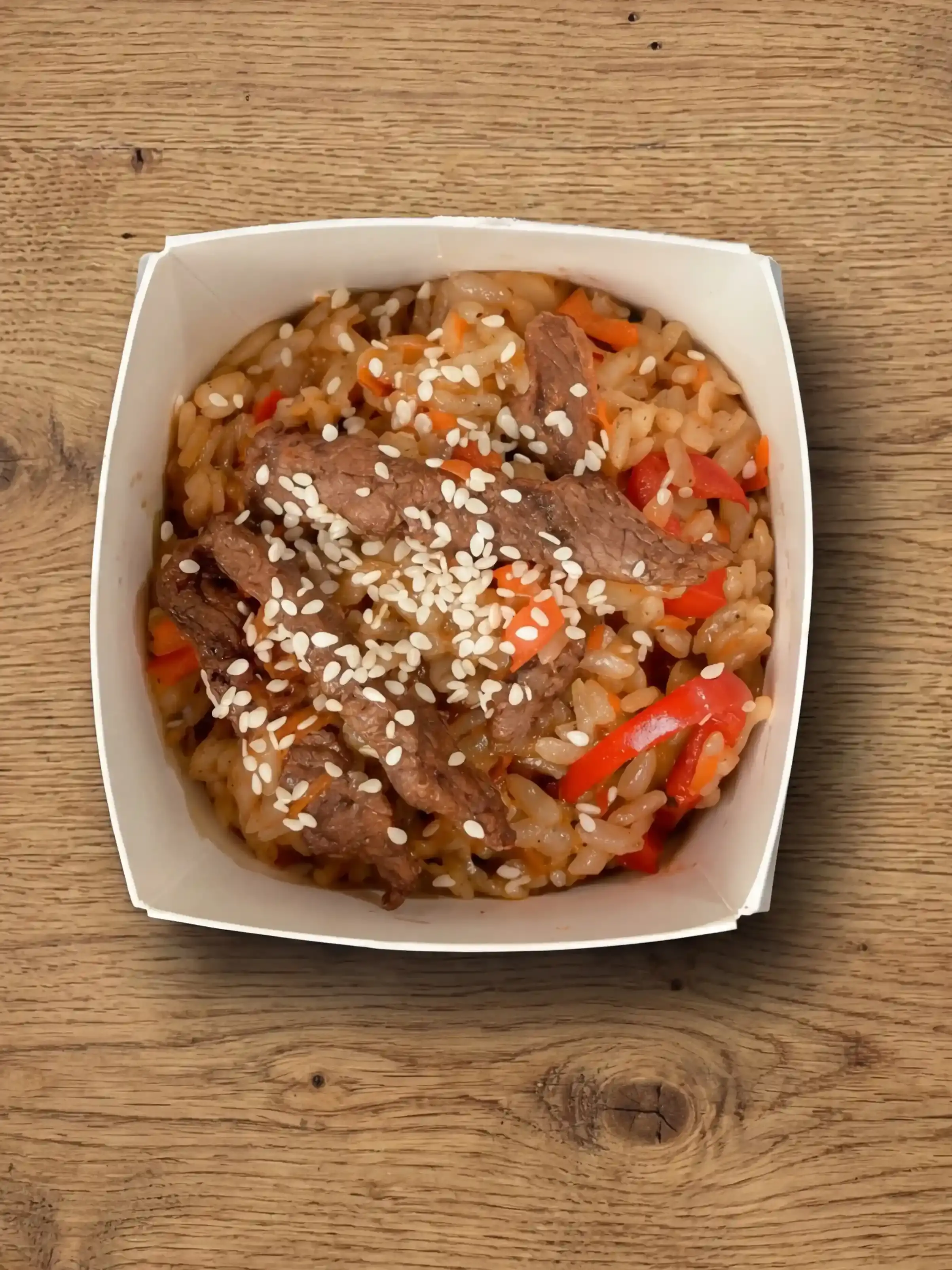 Рис по-тайски с говядиной от Brofood