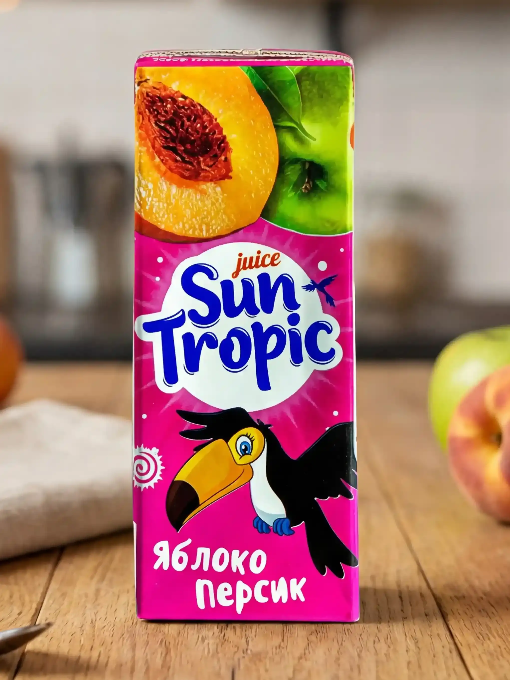 Сок с трубочкой, 200 мл. от Brofood