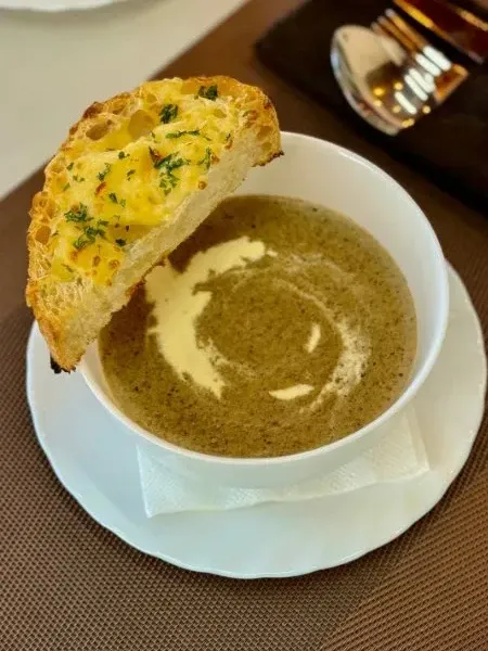 Суп пюре грибной от Green City 