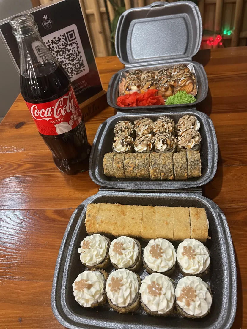 Темпура 40шт +Cola 1L от JaDi