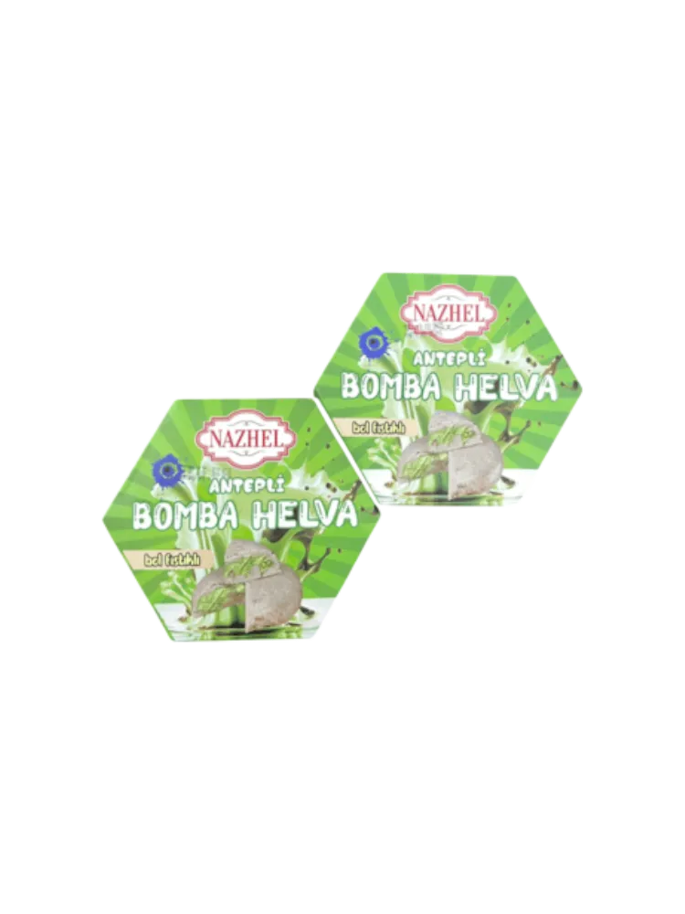Халва из кунжута с фисташковой пастой